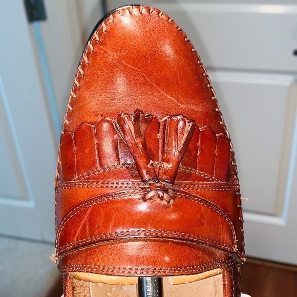 Claybrooke Leather Tassel Loafers. - Picture 8 of 14